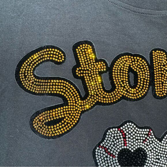 Roku Studio- Stoned and Successful Rhinestone Tee- Sz. 2XL - Picture 3 of 8
